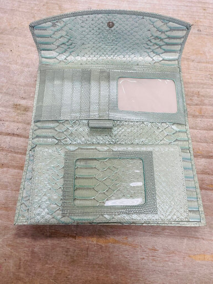 BRAHMIN GREEN WALLET