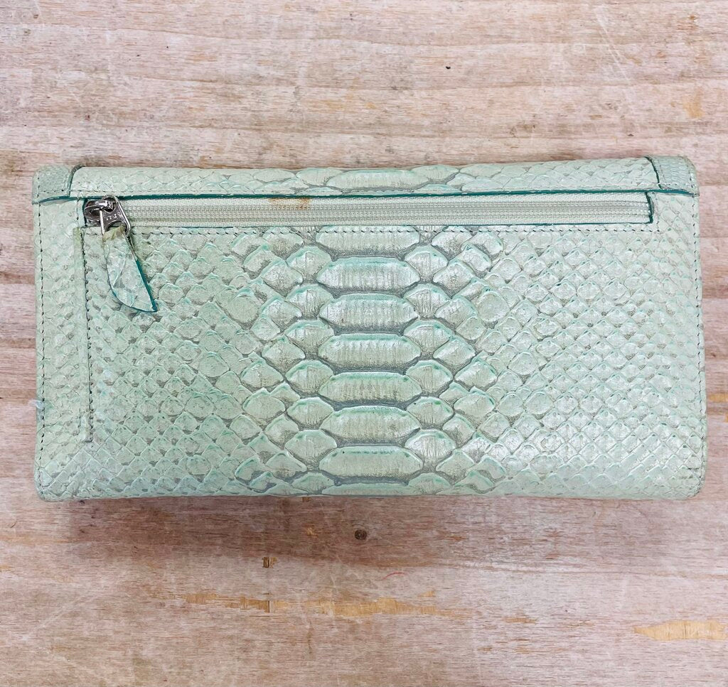 BRAHMIN GREEN WALLET