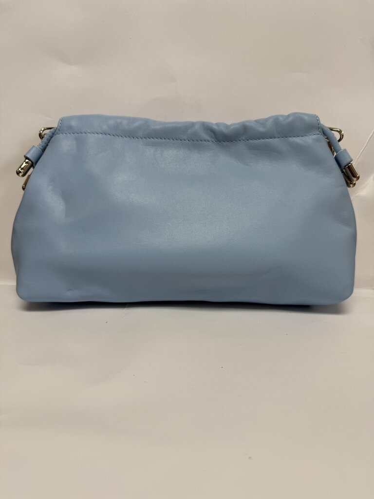 KATE SPADE LIGHT BLUE TWIST PURSE