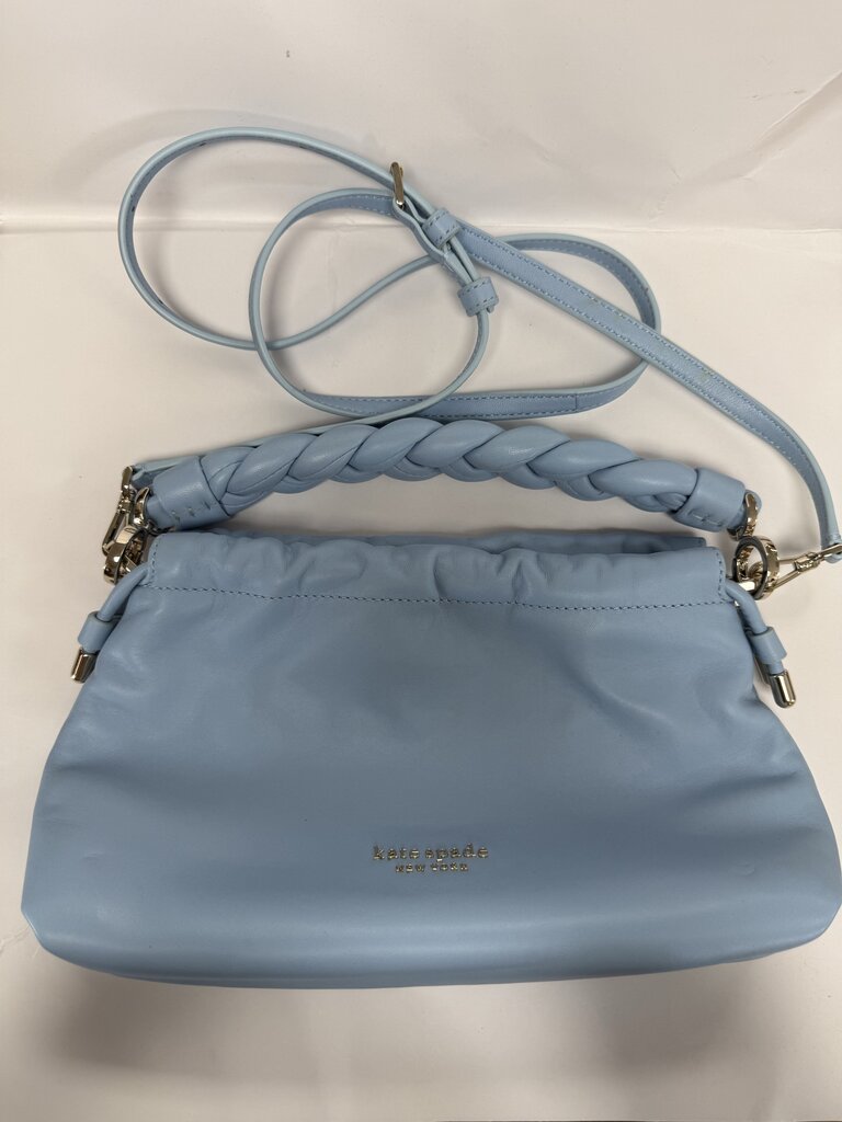 KATE SPADE LIGHT BLUE TWIST PURSE