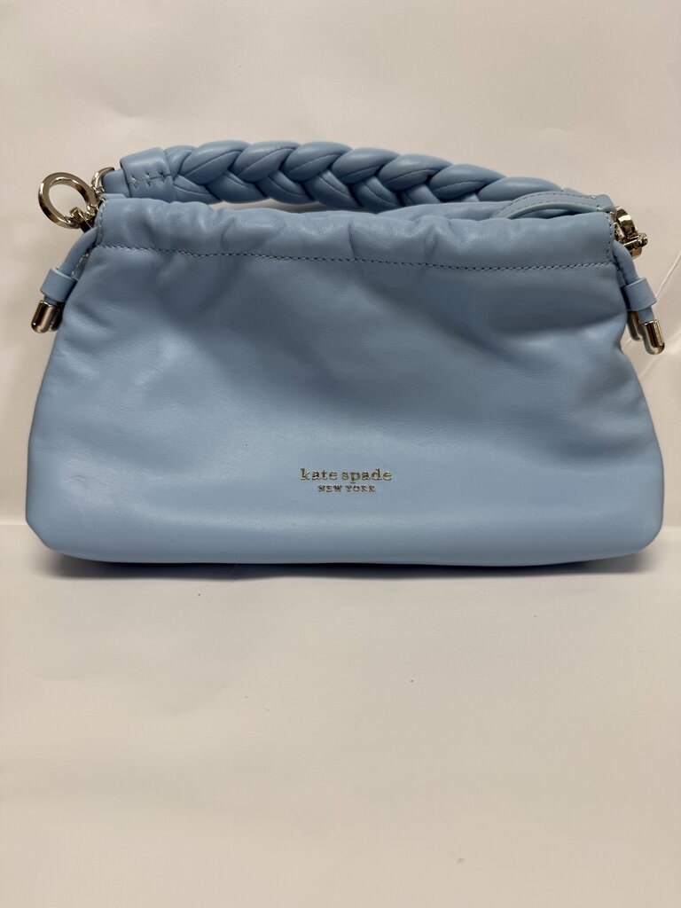 KATE SPADE LIGHT BLUE TWIST PURSE