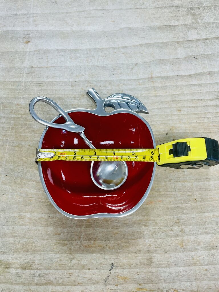 APPLE DISH W/ SPOON
