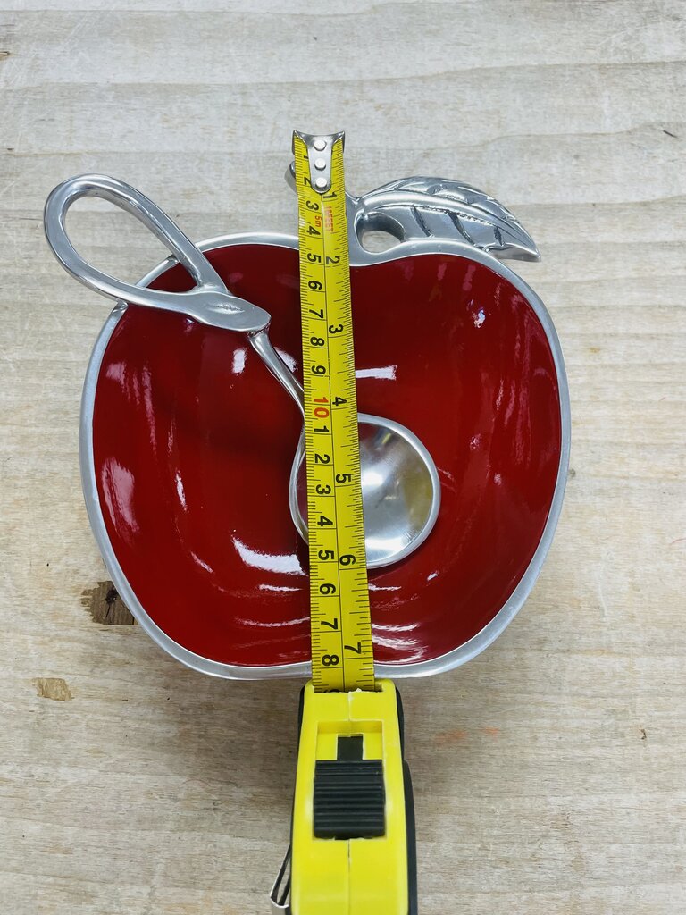 APPLE DISH W/ SPOON