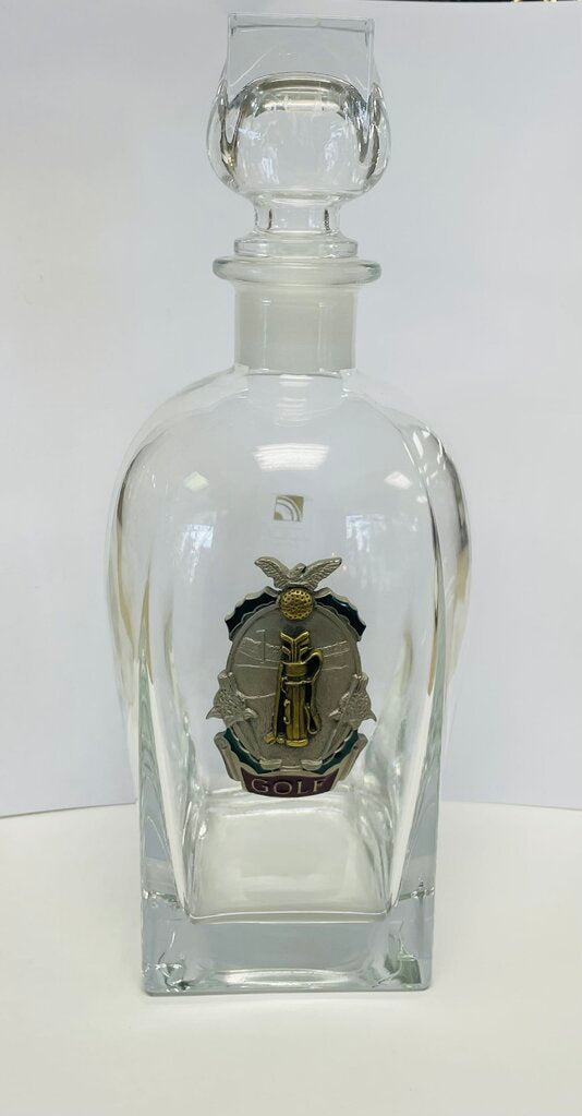 LUIGI BORMIOLI GOLF DECANTER