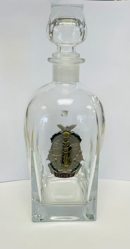 LUIGI BORMIOLI GOLF DECANTER