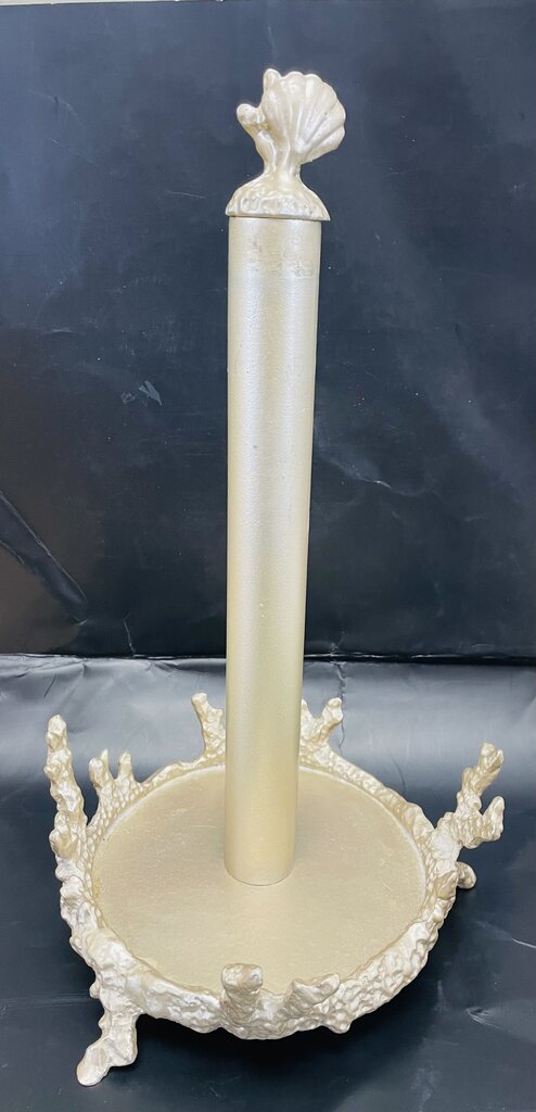 VIRIDIAN BAY GOLD CORAL PAPERTOWEL HOLDER 15.5"