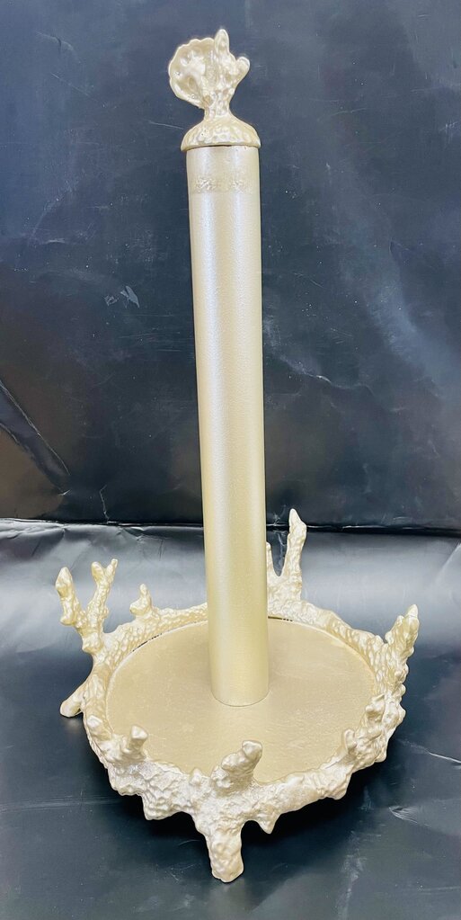 VIRIDIAN BAY GOLD CORAL PAPERTOWEL HOLDER 15.5"