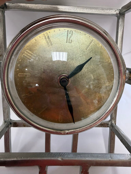 HEAVY METAL DESK CLOCK
