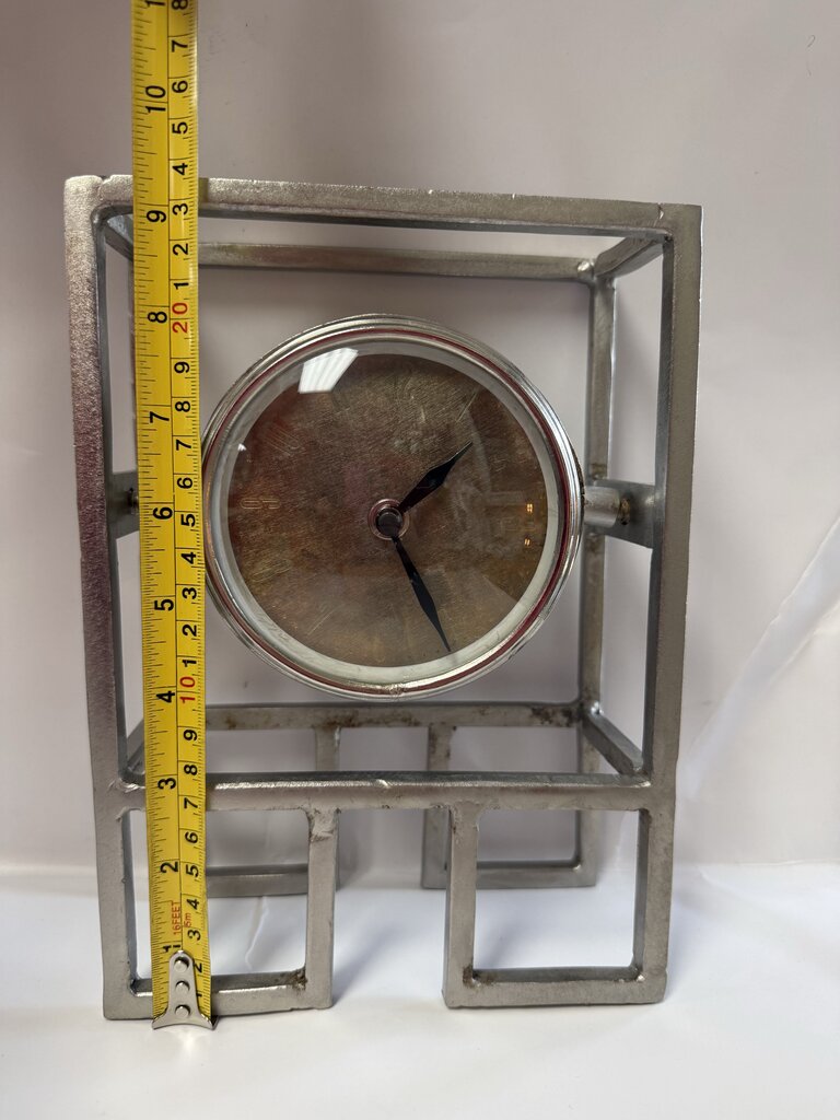 HEAVY METAL DESK CLOCK