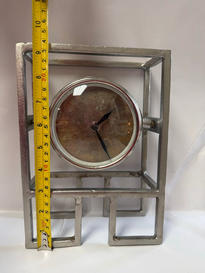 HEAVY METAL DESK CLOCK