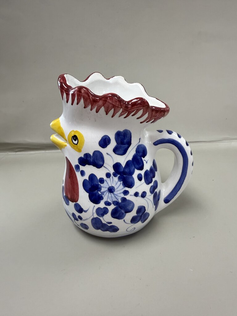 DERUTA MARIO SAMBUCO ITALIAN ROOSTER CREAMER POTTERY