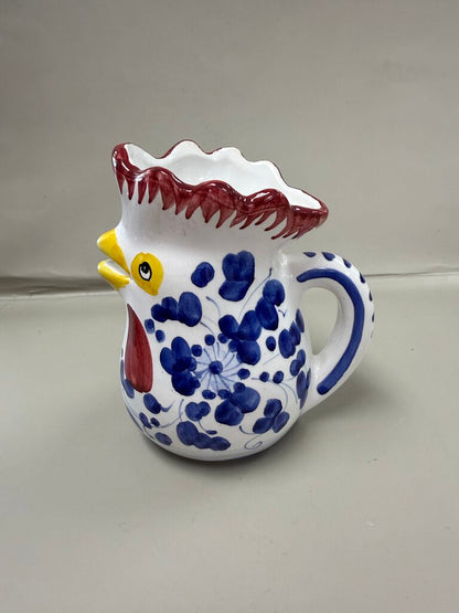 DERUTA MARIO SAMBUCO ITALIAN ROOSTER CREAMER POTTERY