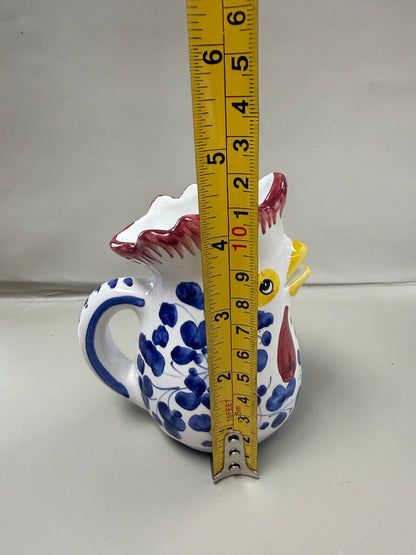 DERUTA MARIO SAMBUCO ITALIAN ROOSTER CREAMER POTTERY