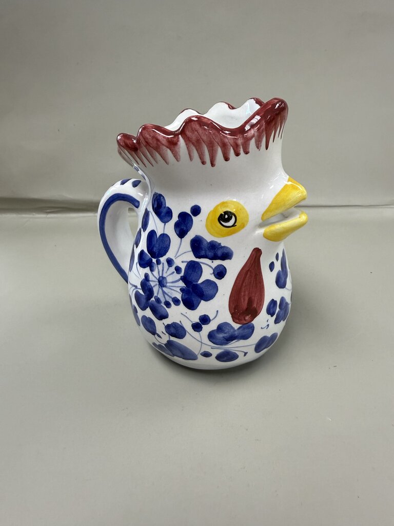DERUTA MARIO SAMBUCO ITALIAN ROOSTER CREAMER POTTERY