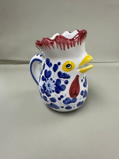 DERUTA MARIO SAMBUCO ITALIAN ROOSTER CREAMER POTTERY