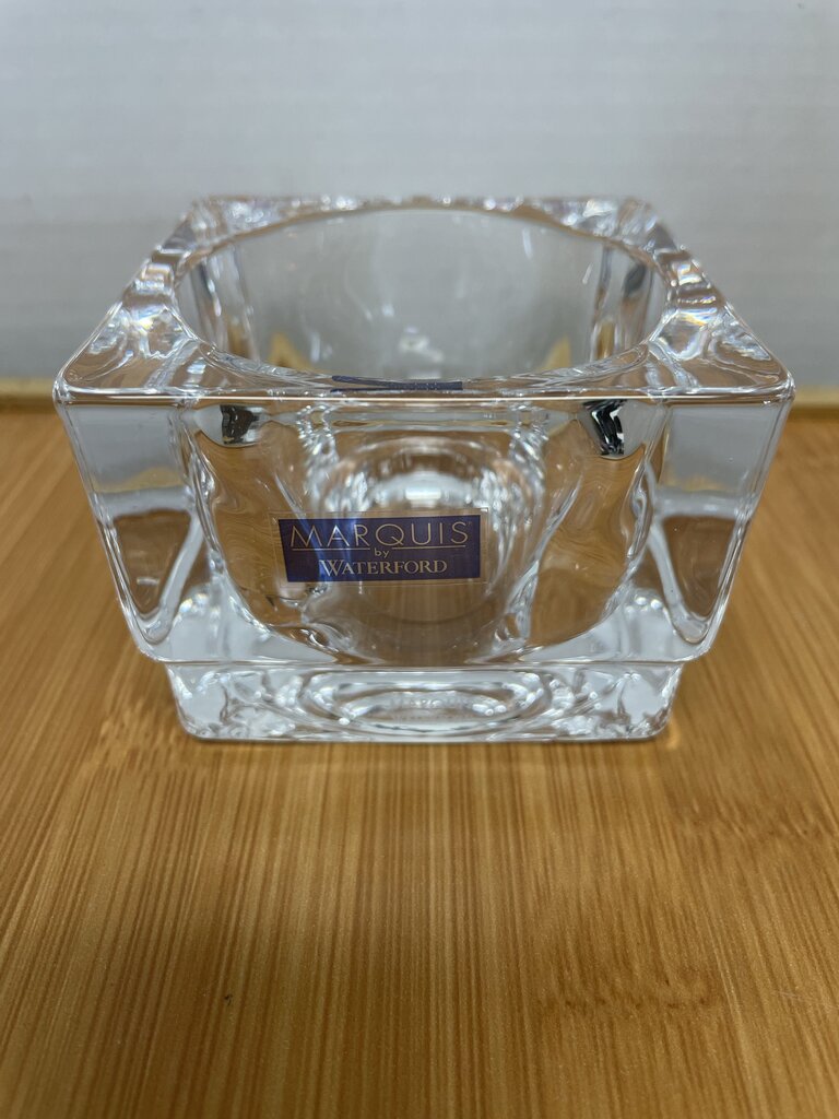 MARQUIS BY WATERFOR CITY CRYSTAL CANDLE HOLDER