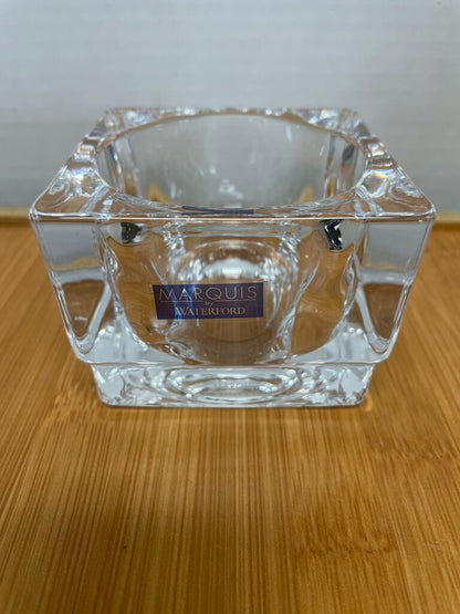 MARQUIS BY WATERFOR CITY CRYSTAL CANDLE HOLDER