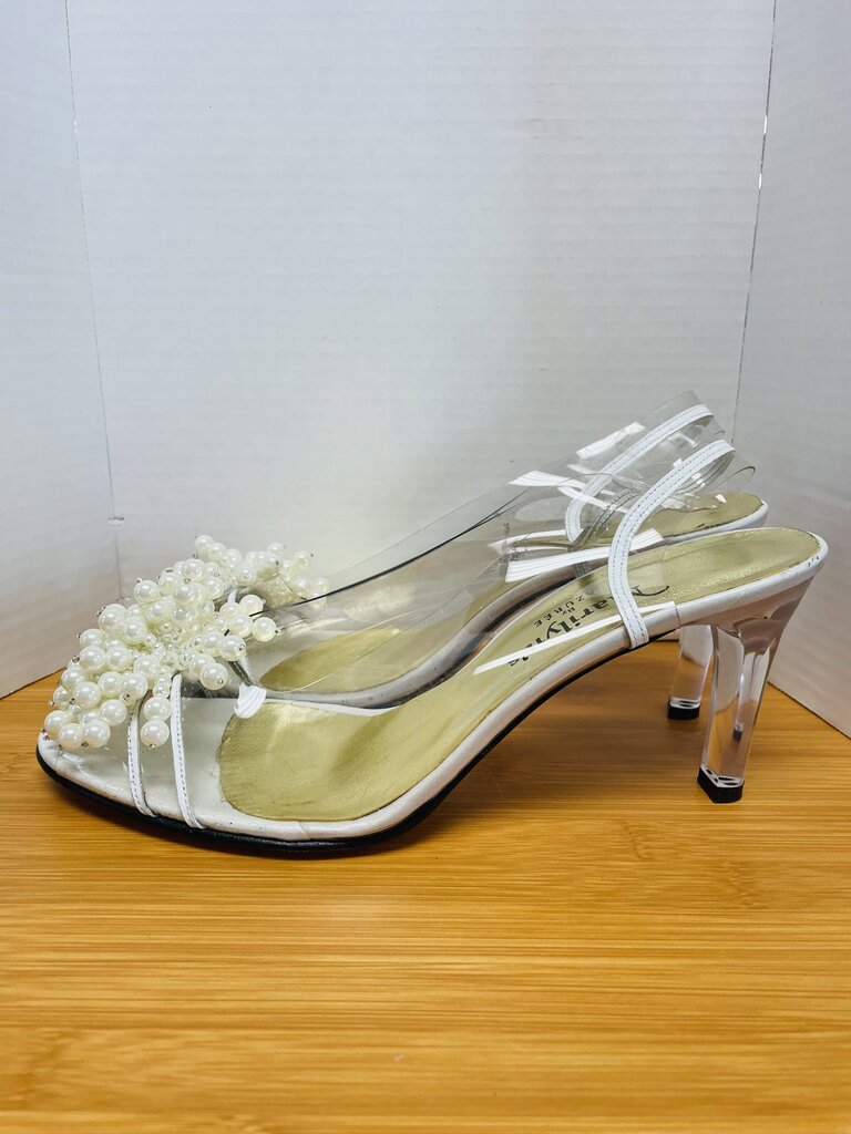 MARILYNS FRENCH PEARL HEEL