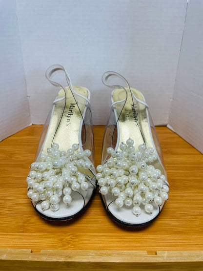 MARILYNS FRENCH PEARL HEEL