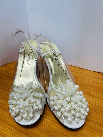 MARILYNS FRENCH PEARL HEEL