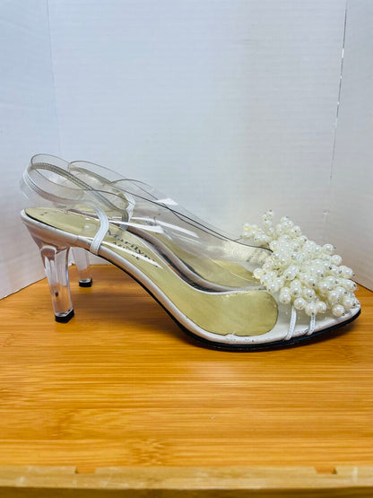 MARILYNS FRENCH PEARL HEEL