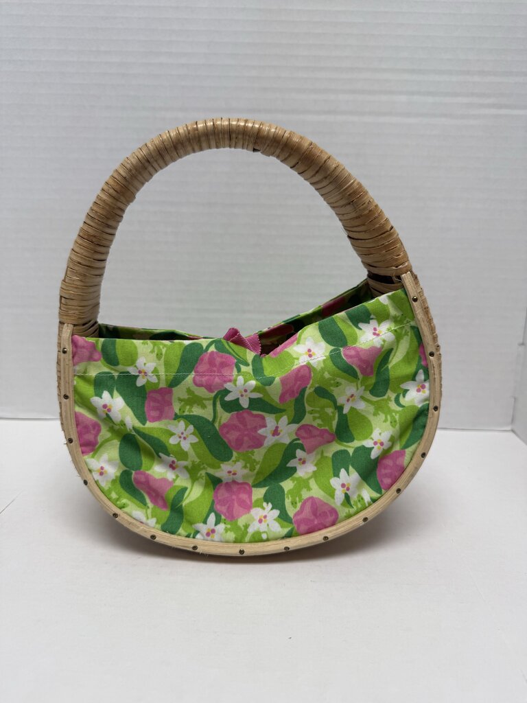 LILLY PULITZER BERMUDA BASKET PURSE