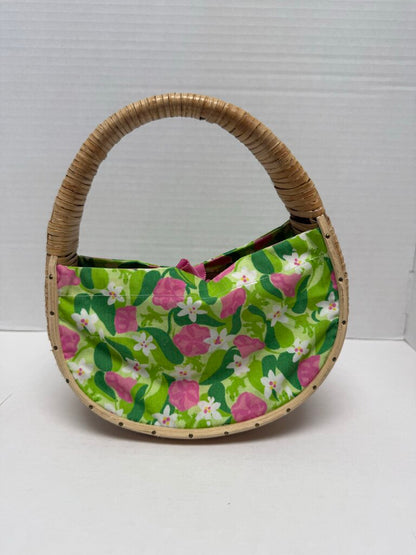 LILLY PULITZER BERMUDA BASKET PURSE