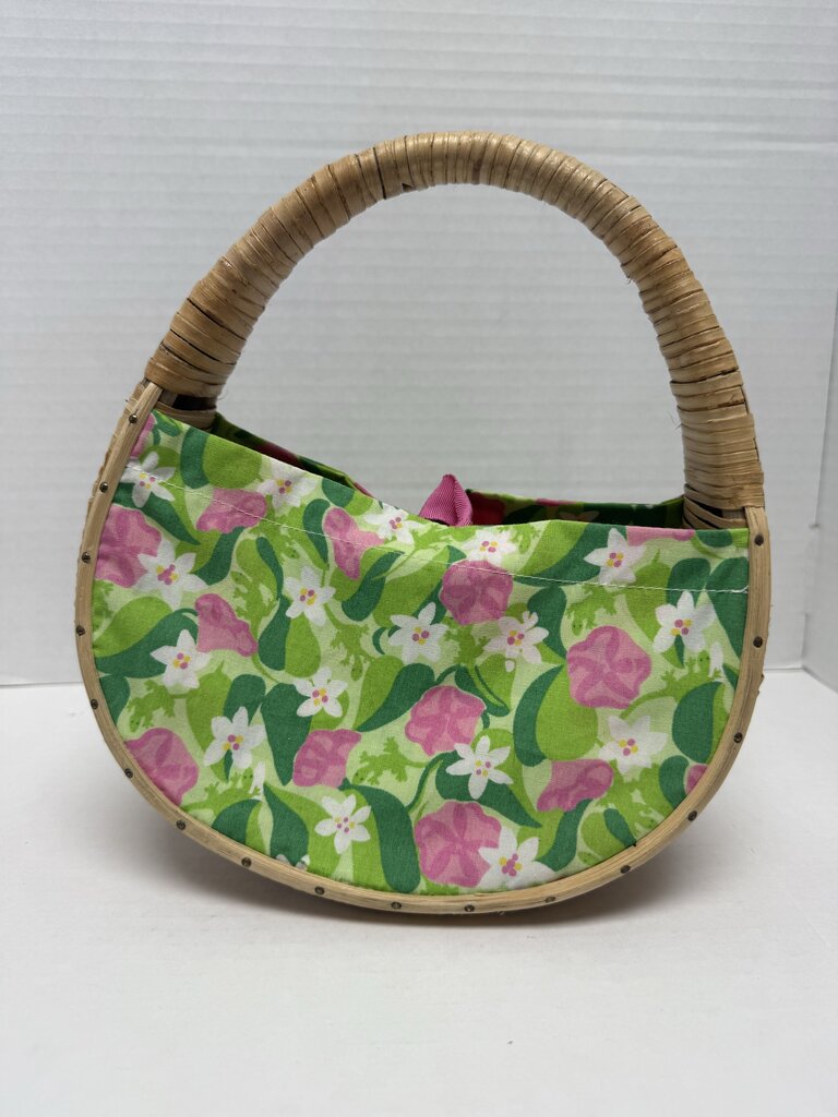 LILLY PULITZER BERMUDA BASKET PURSE