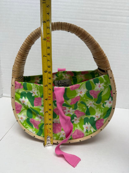 LILLY PULITZER BERMUDA BASKET PURSE