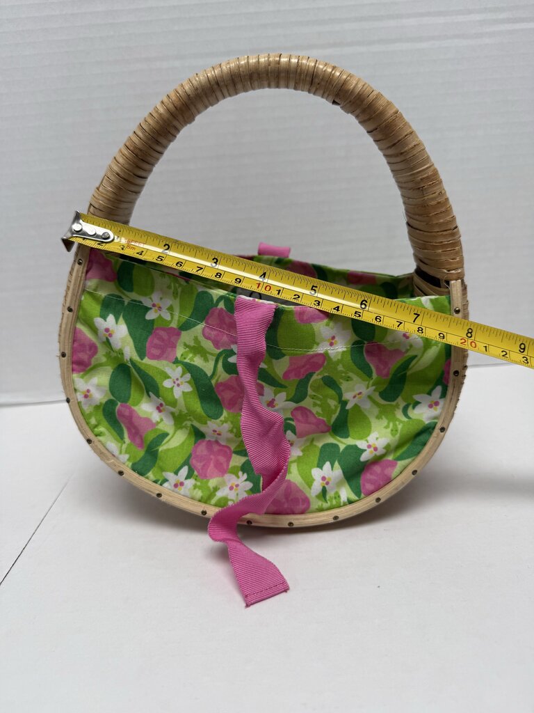 LILLY PULITZER BERMUDA BASKET PURSE