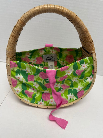 LILLY PULITZER BERMUDA BASKET PURSE