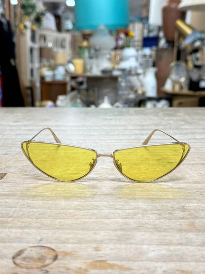 MISS DIOR YELLOW BUTTERFLY SUNGLASSES TF-40928895