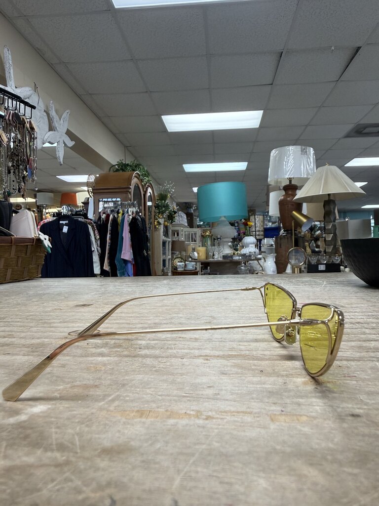 MISS DIOR YELLOW BUTTERFLY SUNGLASSES TF-40928895