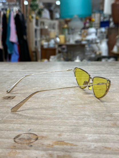 MISS DIOR YELLOW BUTTERFLY SUNGLASSES TF-40928895