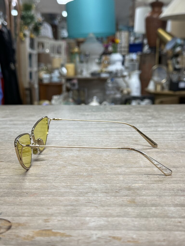 MISS DIOR YELLOW BUTTERFLY SUNGLASSES TF-40928895