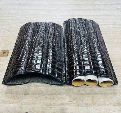 GATOR PRINT CIGAR HOLDER
