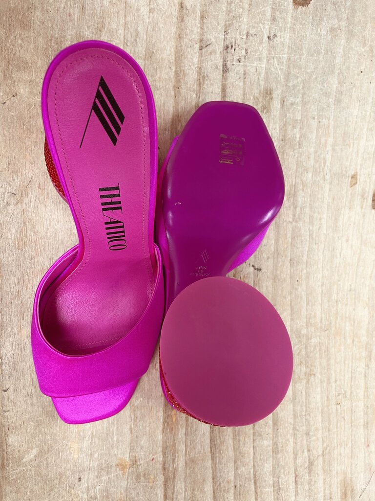 THE ATTICO PINK HEELS