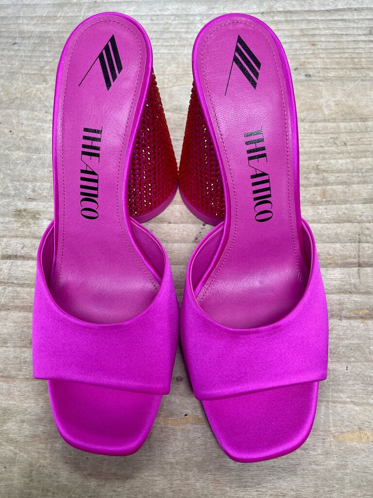 THE ATTICO PINK HEELS