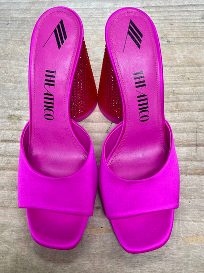 THE ATTICO PINK HEELS