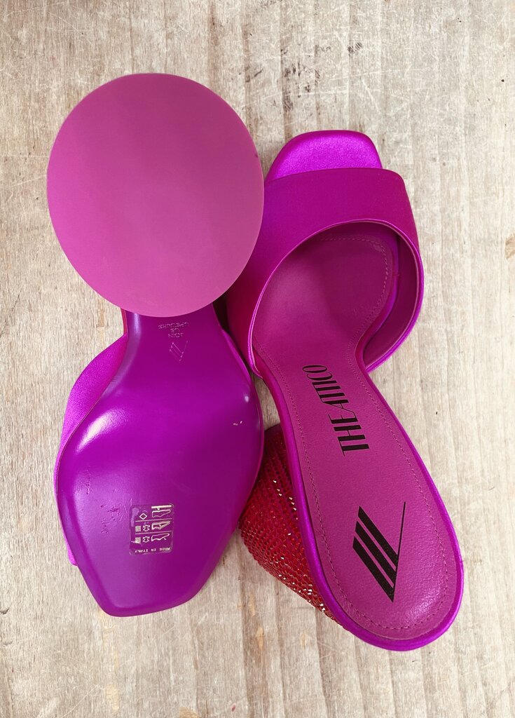 THE ATTICO PINK HEELS