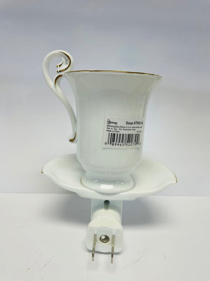 TEACUP AND SAUCER NIGHT LIGHT
