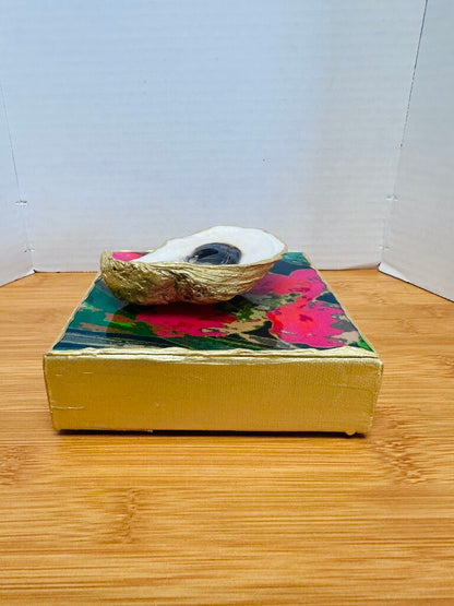 OYSTER SHELL BOX DECOR
