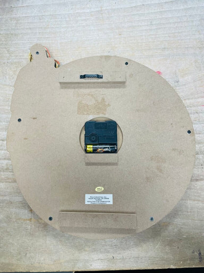 VINTAGE MARGARITAVILLE 5 OCLOCK SOMEWHERE CLOCK 12.5"