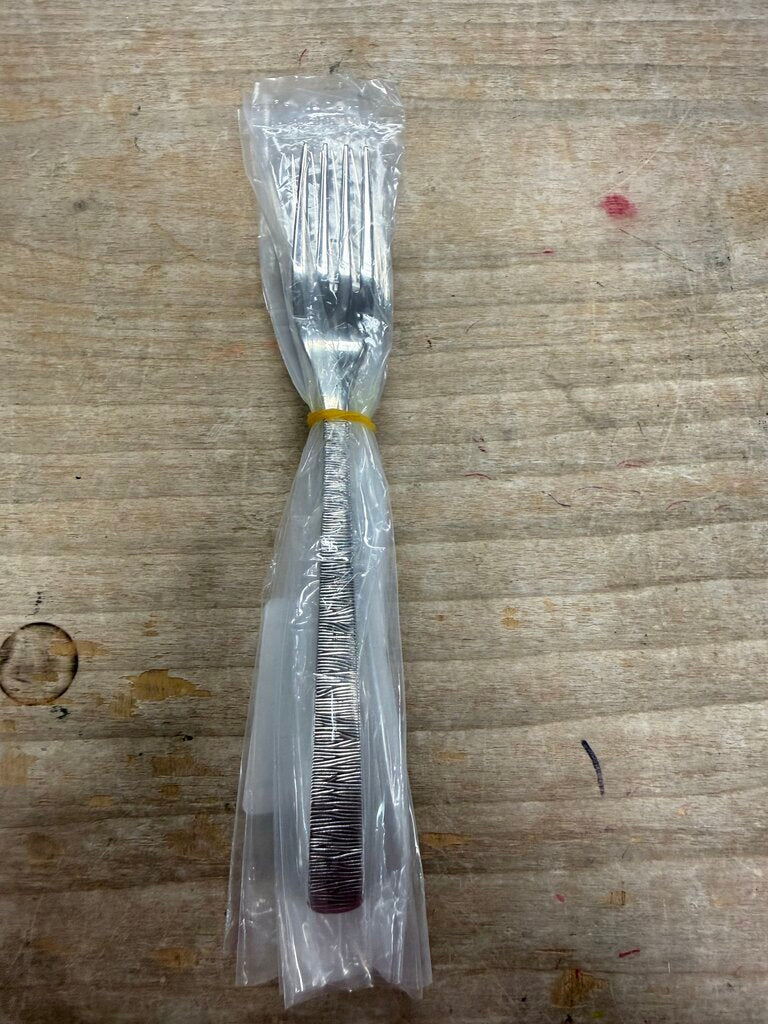 DEGRENNE STAINLESS STEEL TABLE FORK SET OF 6