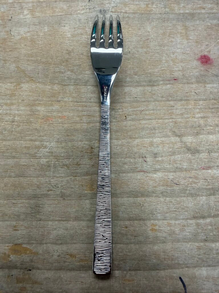 DEGRENNE STAINLESS STEEL TABLE FORK SET OF 6