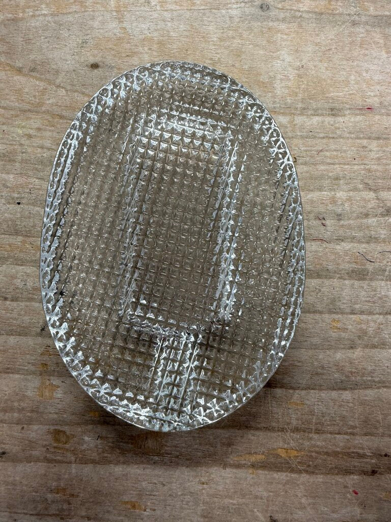 COMOYS OF LONDON GLASS CIGAR ASHTRAY