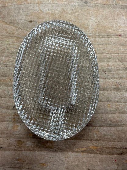 COMOYS OF LONDON GLASS CIGAR ASHTRAY
