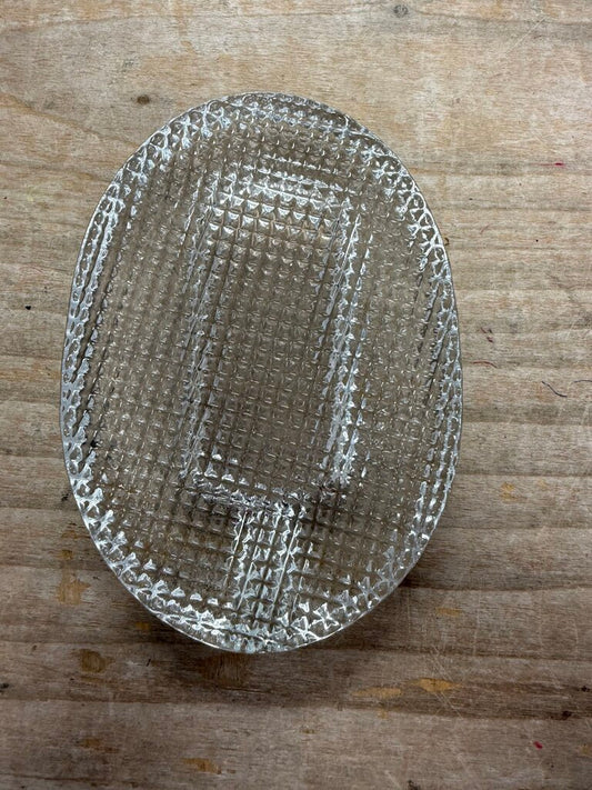 COMOYS OF LONDON GLASS CIGAR ASHTRAY