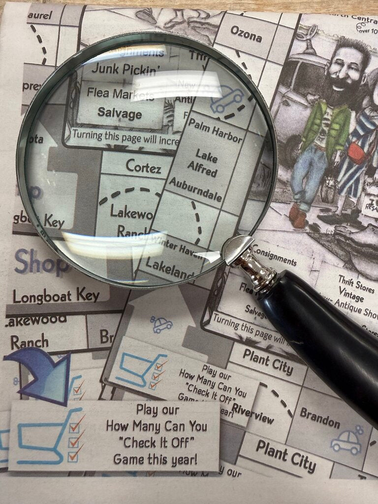 MADE IN INDIA MAGNIFINE GLASS