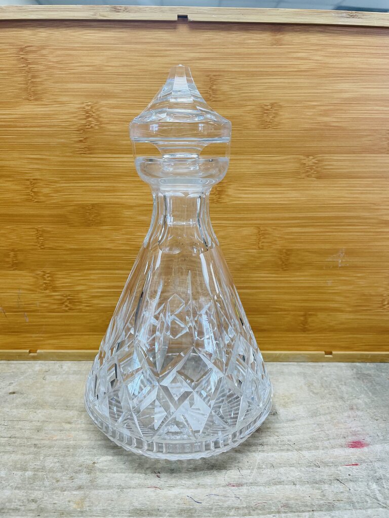 WATERFORD DECANTER 10'' 5.5''